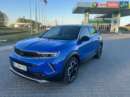 Синий Опель Mokka-e, объемом двигателя 0 л и пробегом 2 тыс. км за 18950 $, фото 1 на Automoto.ua
