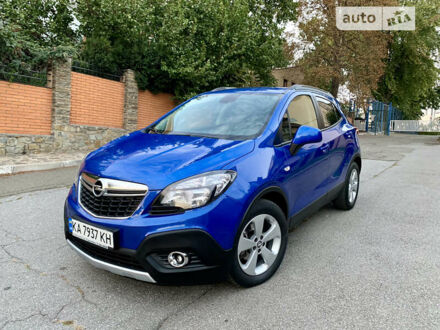 Опель Mokka 2016 у Києві на Automoto.ua Синій Опель Mokka, об'ємом двигуна 1.6 л та пробігом 150 тис. км за 15500 $, фото 1 на Automoto.ua