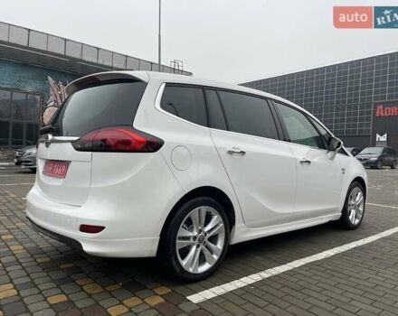 Білий Опель Zafira Tourer, об'ємом двигуна 2 л та пробігом 187 тис. км за 9450 $, фото 75 на Automoto.ua