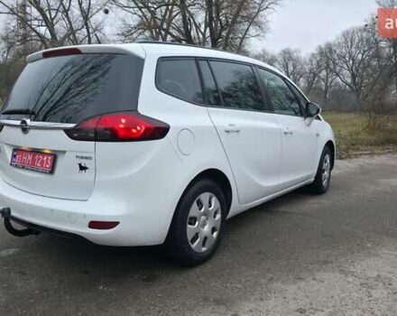 Білий Опель Zafira Tourer, об'ємом двигуна 1.4 л та пробігом 215 тис. км за 8700 $, фото 33 на Automoto.ua