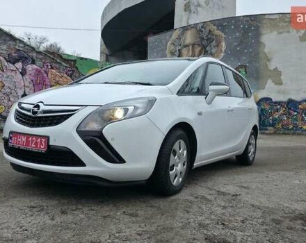 Білий Опель Zafira Tourer, об'ємом двигуна 1.4 л та пробігом 215 тис. км за 8700 $, фото 37 на Automoto.ua