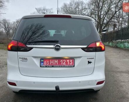 Білий Опель Zafira Tourer, об'ємом двигуна 1.4 л та пробігом 215 тис. км за 8700 $, фото 32 на Automoto.ua