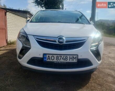 Белый Опель Zafira Tourer, объемом двигателя 1.6 л и пробегом 213 тыс. км за 10799 $, фото 35 на Automoto.ua
