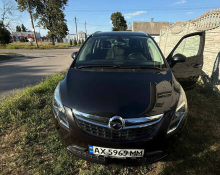 Чорний Опель Zafira Tourer, об'ємом двигуна 1.6 л та пробігом 213 тис. км за 9500 $, фото 10 на Automoto.ua