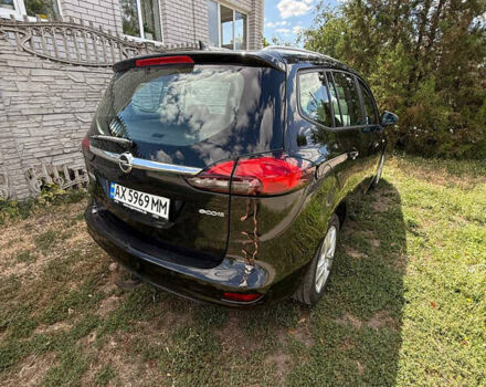 Чорний Опель Zafira Tourer, об'ємом двигуна 1.6 л та пробігом 213 тис. км за 9500 $, фото 7 на Automoto.ua
