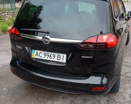 Чорний Опель Zafira Tourer, об'ємом двигуна 1.96 л та пробігом 225 тис. км за 8890 $, фото 3 на Automoto.ua
