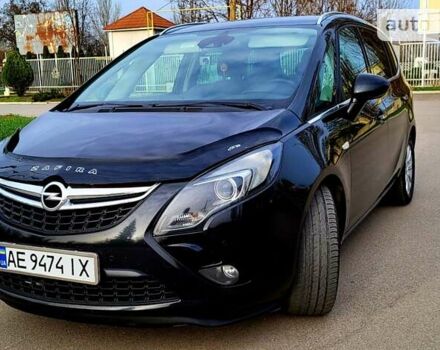 Черный Опель Zafira Tourer, объемом двигателя 2 л и пробегом 253 тыс. км за 9000 $, фото 17 на Automoto.ua