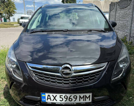 Чорний Опель Zafira Tourer, об'ємом двигуна 1.6 л та пробігом 213 тис. км за 9500 $, фото 1 на Automoto.ua