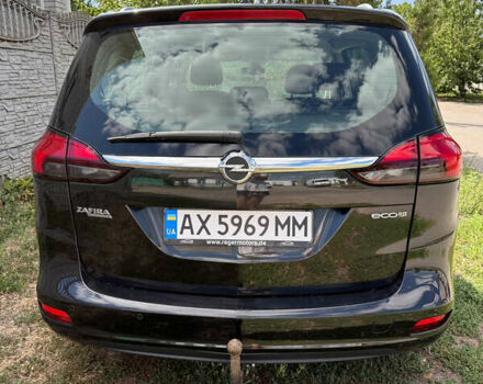 Чорний Опель Zafira Tourer, об'ємом двигуна 1.6 л та пробігом 213 тис. км за 9500 $, фото 6 на Automoto.ua