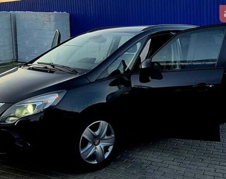 Черный Опель Zafira Tourer, объемом двигателя 2 л и пробегом 275 тыс. км за 9500 $, фото 10 на Automoto.ua