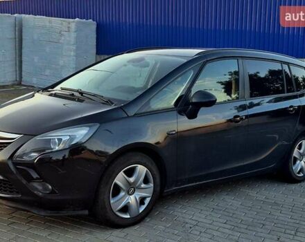 Черный Опель Zafira Tourer, объемом двигателя 2 л и пробегом 275 тыс. км за 9500 $, фото 1 на Automoto.ua
