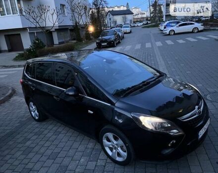 Чорний Опель Zafira Tourer, об'ємом двигуна 2 л та пробігом 275 тис. км за 9600 $, фото 7 на Automoto.ua