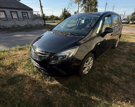 Чорний Опель Zafira Tourer, об'ємом двигуна 1.6 л та пробігом 213 тис. км за 9500 $, фото 12 на Automoto.ua