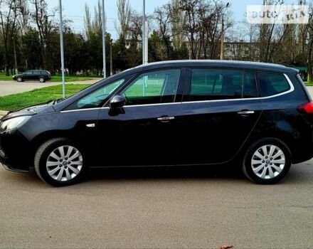 Черный Опель Zafira Tourer, объемом двигателя 2 л и пробегом 253 тыс. км за 9000 $, фото 7 на Automoto.ua