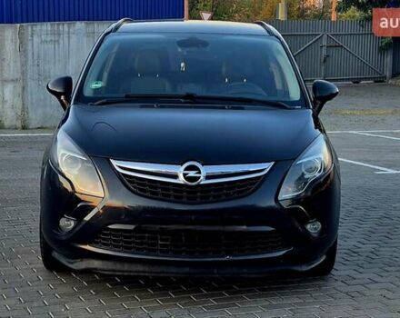 Черный Опель Zafira Tourer, объемом двигателя 2 л и пробегом 275 тыс. км за 9500 $, фото 2 на Automoto.ua
