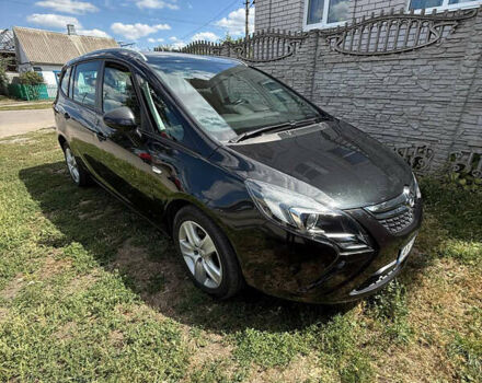Чорний Опель Zafira Tourer, об'ємом двигуна 1.6 л та пробігом 213 тис. км за 9500 $, фото 4 на Automoto.ua