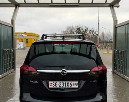 Чорний Опель Zafira Tourer, об'ємом двигуна 1.6 л та пробігом 192 тис. км за 12900 $, фото 6 на Automoto.ua