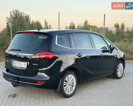 Черный Опель Zafira Tourer, объемом двигателя 1.6 л и пробегом 204 тыс. км за 11200 $, фото 6 на Automoto.ua
