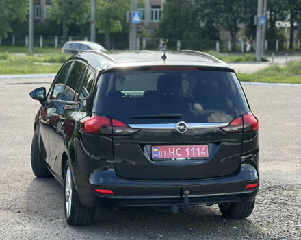 Черный Опель Zafira Tourer, объемом двигателя 2 л и пробегом 227 тыс. км за 8900 $, фото 9 на Automoto.ua