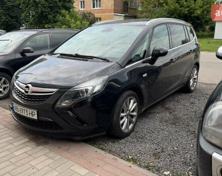 Чорний Опель Zafira Tourer, об'ємом двигуна 1.6 л та пробігом 125 тис. км за 10399 $, фото 1 на Automoto.ua