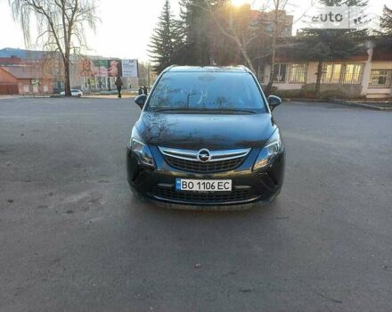 Чорний Опель Zafira Tourer, об'ємом двигуна 1.6 л та пробігом 166 тис. км за 11200 $, фото 7 на Automoto.ua