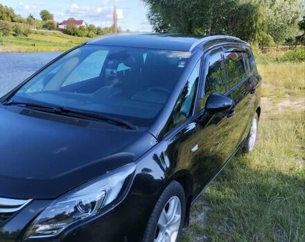 Черный Опель Zafira Tourer, объемом двигателя 1.6 л и пробегом 211 тыс. км за 9200 $, фото 1 на Automoto.ua