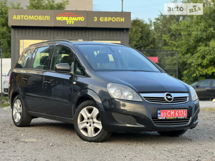 Черный Опель Zafira Tourer, объемом двигателя 1.7 л и пробегом 179 тыс. км за 7555 $, фото 1 на Automoto.ua