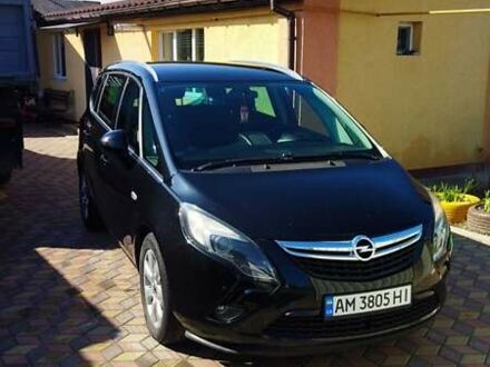 Опель Zafira Tourer 2013 в Житомире на Automoto.ua Черный Опель Zafira Tourer, объемом двигателя 1.6 л и пробегом 322 тыс. км за 8700 $, фото 1 на Automoto.ua