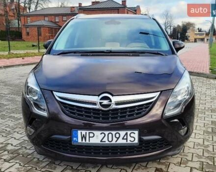 Фиолетовый Опель Zafira Tourer, объемом двигателя 2 л и пробегом 136 тыс. км за 8000 $, фото 9 на Automoto.ua
