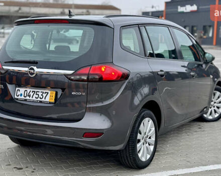 Коричневый Опель Zafira Tourer, объемом двигателя 1.6 л и пробегом 189 тыс. км за 9150 $, фото 7 на Automoto.ua