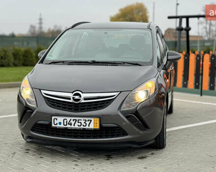 Коричневый Опель Zafira Tourer, объемом двигателя 1.6 л и пробегом 189 тыс. км за 9150 $, фото 14 на Automoto.ua