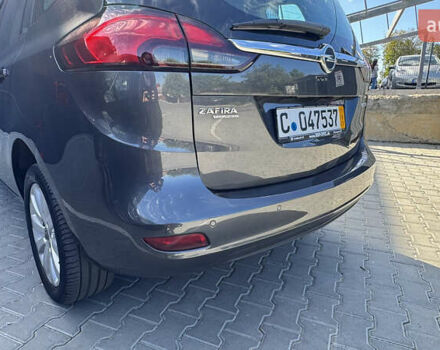 Коричневый Опель Zafira Tourer, объемом двигателя 1.6 л и пробегом 189 тыс. км за 9150 $, фото 47 на Automoto.ua
