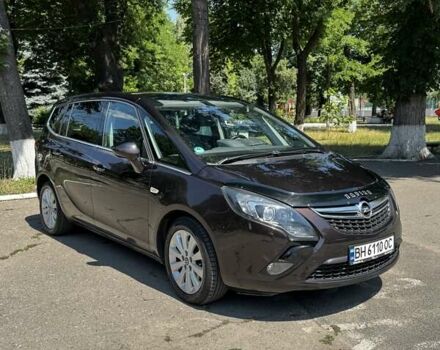 Коричневий Опель Zafira Tourer, об'ємом двигуна 2 л та пробігом 193 тис. км за 11700 $, фото 3 на Automoto.ua
