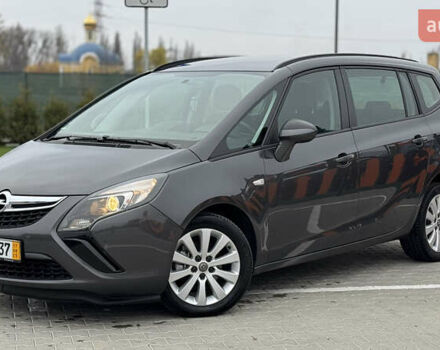 Коричневый Опель Zafira Tourer, объемом двигателя 1.6 л и пробегом 189 тыс. км за 9150 $, фото 3 на Automoto.ua
