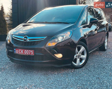 Коричневый Опель Zafira Tourer, объемом двигателя 2 л и пробегом 230 тыс. км за 11550 $, фото 11 на Automoto.ua