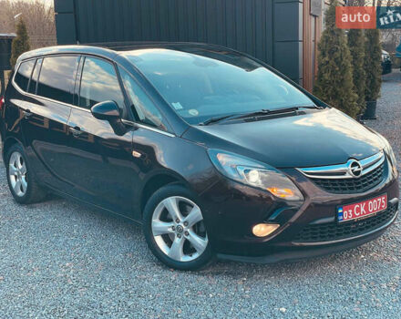 Коричневый Опель Zafira Tourer, объемом двигателя 2 л и пробегом 230 тыс. км за 11550 $, фото 49 на Automoto.ua