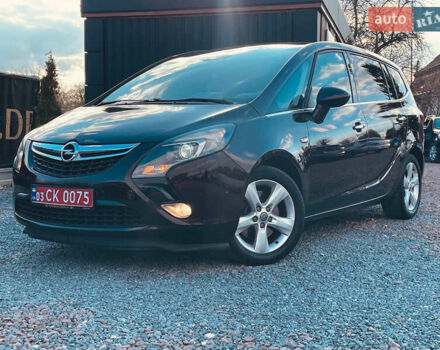 Коричневый Опель Zafira Tourer, объемом двигателя 2 л и пробегом 230 тыс. км за 11550 $, фото 47 на Automoto.ua