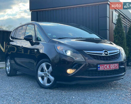 Коричневый Опель Zafira Tourer, объемом двигателя 2 л и пробегом 230 тыс. км за 11550 $, фото 7 на Automoto.ua