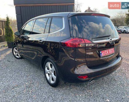 Коричневый Опель Zafira Tourer, объемом двигателя 2 л и пробегом 230 тыс. км за 11550 $, фото 46 на Automoto.ua