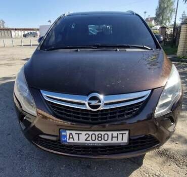 Опель Zafira Tourer 2013 в Надворной на Automoto.ua Коричневый Опель Zafira Tourer, объемом двигателя 1.96 л и пробегом 280 тыс. км за 9000 $, фото 5 на Automoto.ua