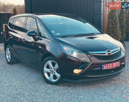Коричневый Опель Zafira Tourer, объемом двигателя 2 л и пробегом 230 тыс. км за 11550 $, фото 37 на Automoto.ua
