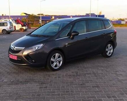 Коричневий Опель Zafira Tourer, об'ємом двигуна 1.6 л та пробігом 242 тис. км за 10900 $, фото 25 на Automoto.ua