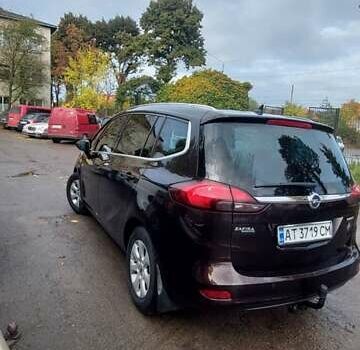 Коричневый Опель Zafira Tourer, объемом двигателя 1.6 л и пробегом 316 тыс. км за 11000 $, фото 5 на Automoto.ua