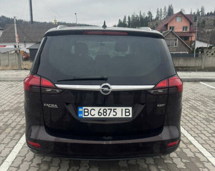 Коричневий Опель Zafira Tourer, об'ємом двигуна 1.96 л та пробігом 229 тис. км за 10399 $, фото 5 на Automoto.ua
