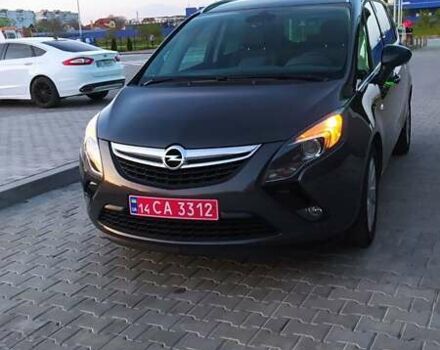 Коричневий Опель Zafira Tourer, об'ємом двигуна 1.6 л та пробігом 242 тис. км за 10900 $, фото 17 на Automoto.ua