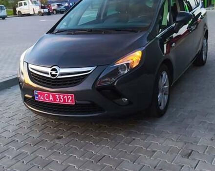 Коричневий Опель Zafira Tourer, об'ємом двигуна 1.6 л та пробігом 242 тис. км за 10900 $, фото 11 на Automoto.ua