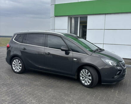 Коричневый Опель Zafira Tourer, объемом двигателя 1.6 л и пробегом 280 тыс. км за 9900 $, фото 1 на Automoto.ua