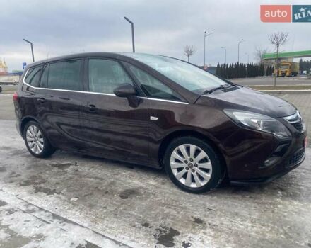 Коричневий Опель Zafira Tourer, об'ємом двигуна 1.6 л та пробігом 199 тис. км за 10500 $, фото 1 на Automoto.ua