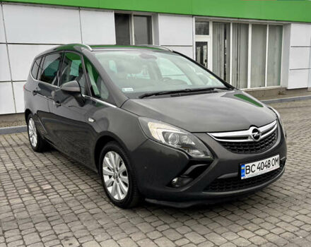 Коричневый Опель Zafira Tourer, объемом двигателя 1.6 л и пробегом 280 тыс. км за 9900 $, фото 1 на Automoto.ua