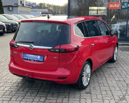 Красный Опель Zafira Tourer, объемом двигателя 2 л и пробегом 199 тыс. км за 10490 $, фото 45 на Automoto.ua